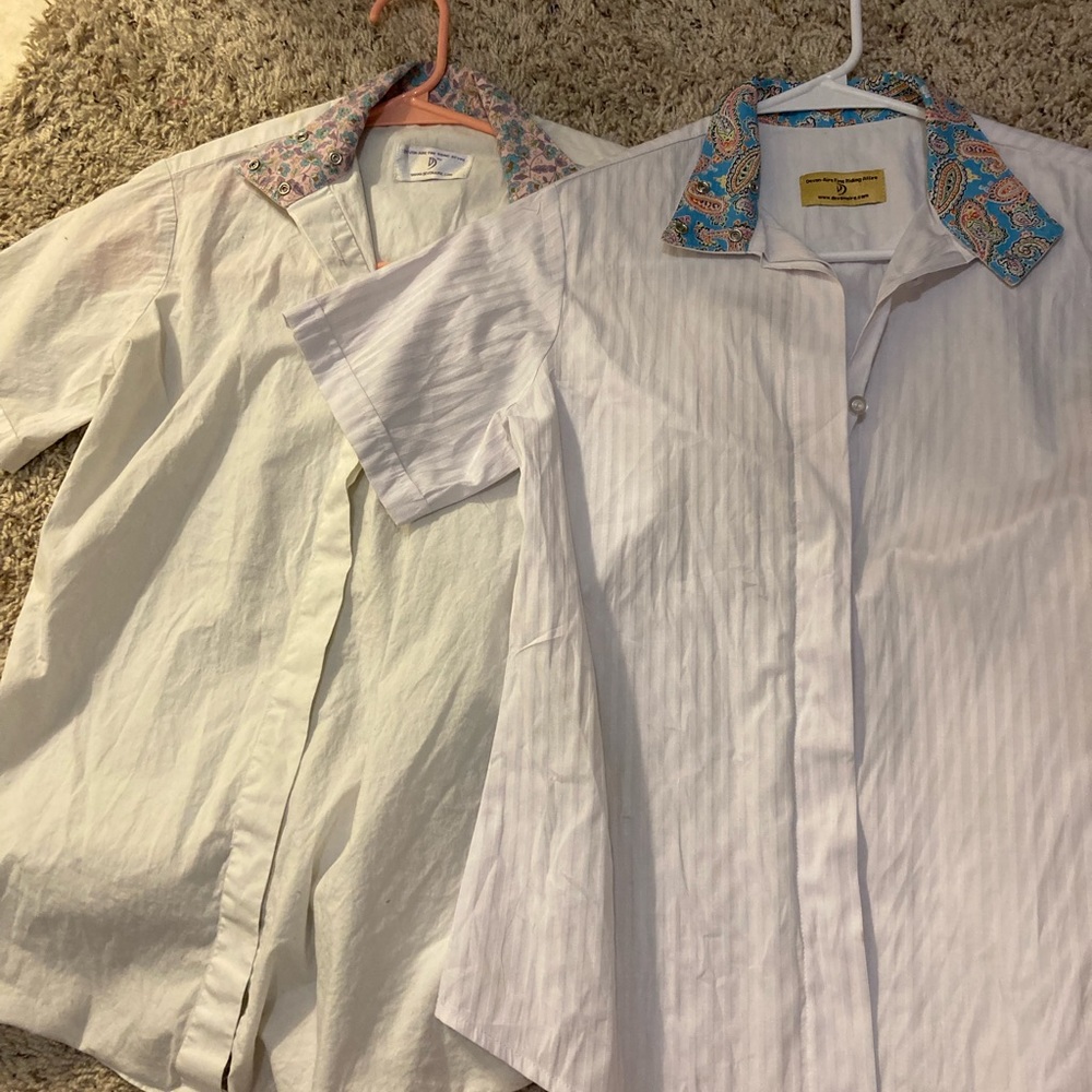 2 Devon Aire show shirts